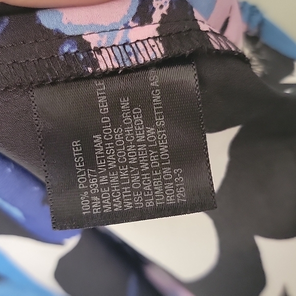 Worthington XL short sleeve floral top - Picture 5 of 7